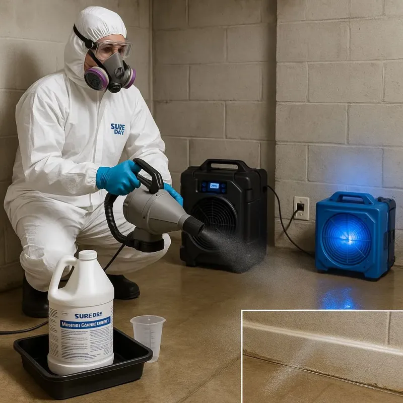 Sanitization and Odor Removal process in Mobile, AL
