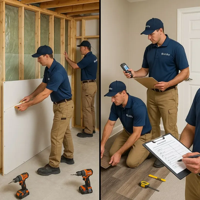 Repairs and Reconstruction process in Mobile, AL