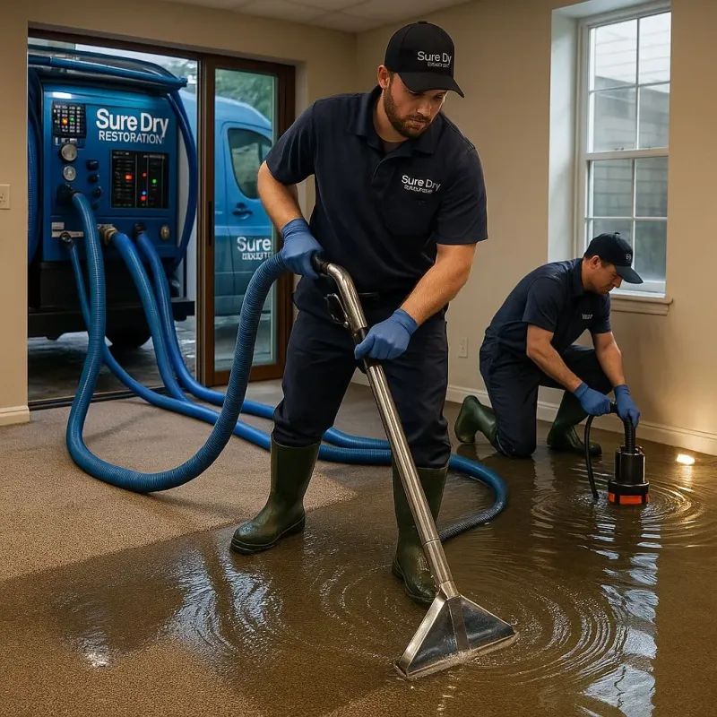 Water Extraction and Removal process in Mobile, AL